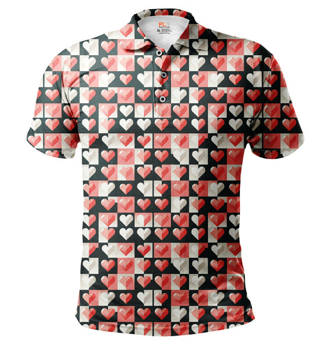 Heart Gridlock | Men's Short Sleeve