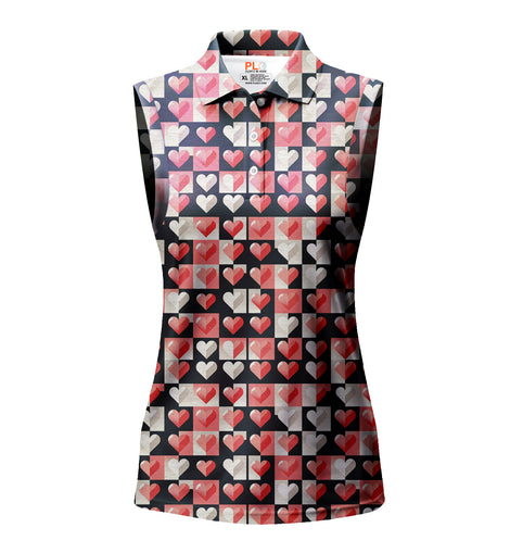 Heart Gridlock | Women's Sleeveless