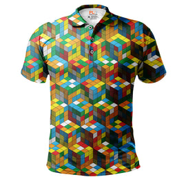 Cubist Colorplay - Boys' Polo