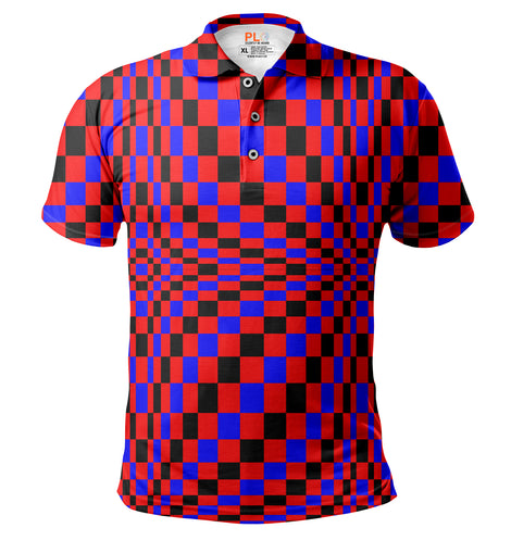 Checkered Ace - Boys' Polo