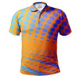 Sunset Dots - Boys' Polo