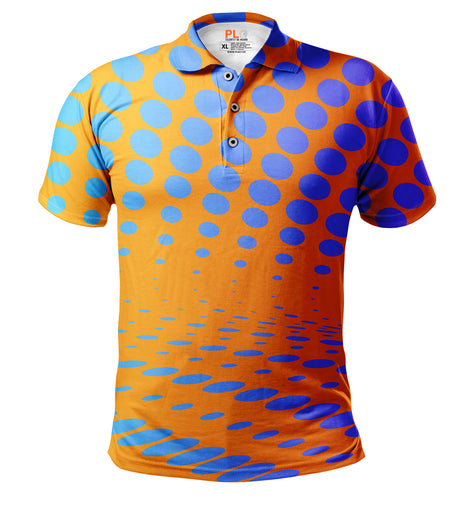 Sunset Dots - Boys' Polo