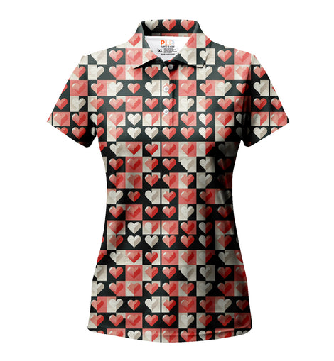 Heart Gridlock | Women's Short Sleeve
