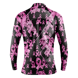 Breast Cancer | Women's Pink Ribbons Long Sleeve