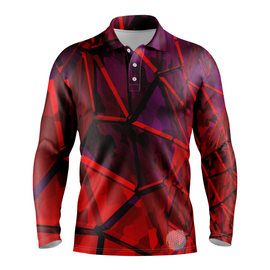 Bloodmoon S / Long Sleeve Mens Golf Shirts