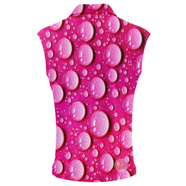 Bubblegum Dew | Womens Sleeveless Golf Shirts