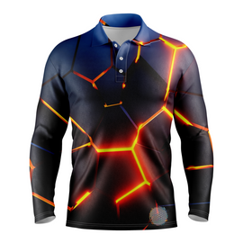 Lava | Mens Long Sleeve S Golf Shirts