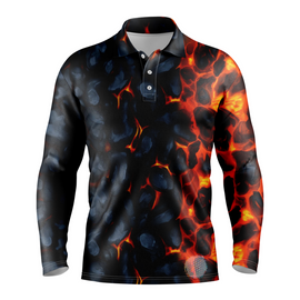 Magma | Mens Long Sleeve S Golf Shirts