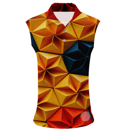 Organic Origami | Womens Sleeveless S Golf Shirts