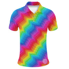 Rainbow S Mens Golf Shirts