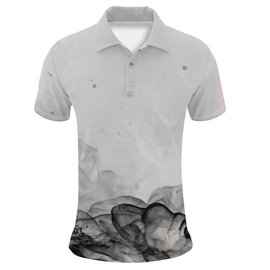 Smoke L Mens Golf Shirts